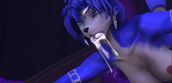  Aparoid-Treatment- krystal-SFM-Furry-Tentacle-Animation  - Best Free 3D Cartoon